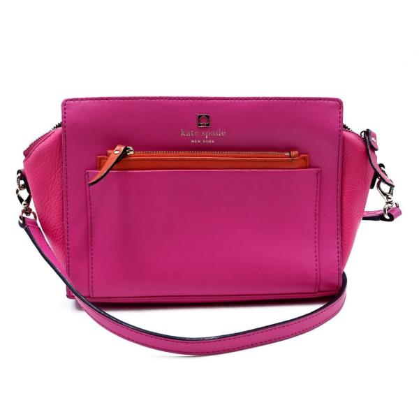 kate spade ケイトスペード レザー ショルダー バッグ ピンク ■■ ☆ edc9 レディ...