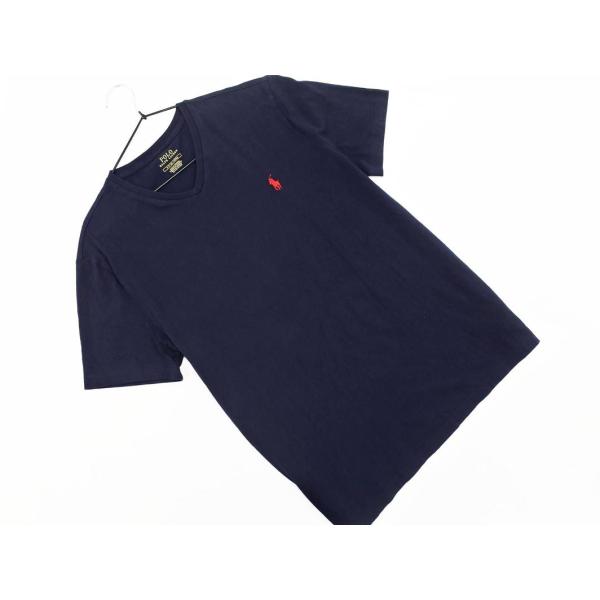 POLO RALPH LAUREN ポロ ラルフローレン ポニー 刺繍 Vネック Tシャツ size...