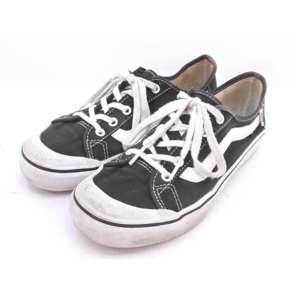 VANS V356 BLACK BALL ローカット スニーカー size23cm/黒 ■■ ☆ d...