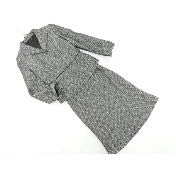 UNTITLED アンタイトル ツイード セットアップ ジャケット スカート スーツ size1/グ...
