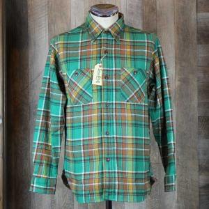 SUGAR CANE / シュガーケーン　TWILL CHECK WORK SHIRT SC28231GRN｜able-store