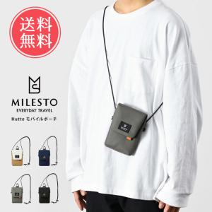 MILEST ミレスト Hutte ヒュッテ モバイルポーチ スマホポーチの商品画像