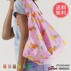 BAGGU シンプソンズ The simpsons エコバッグ スタンダード 折りたたみ 折り畳み おしゃれ メール便 送料無料