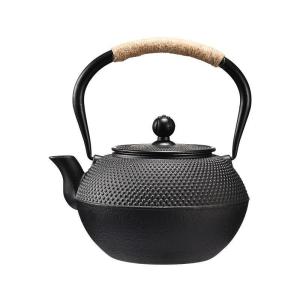 鉄瓶 急須 点柄 伝統工芸品 急須 茶こし付き...の詳細画像1