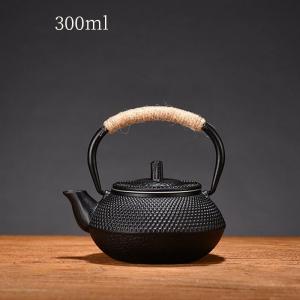 鉄瓶 急須 点柄 伝統工芸品 急須 茶こし付き...の詳細画像2