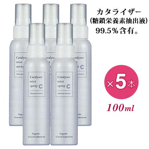 カタライザーミストスプレー 100ml【5個セット】全身用 化粧水 無香料 無着色 マルチスキンケア...