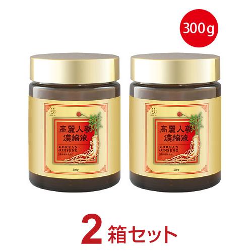 一和 高麗人蔘 濃縮液 (300g)【2箱セット】高麗人参 サポニン