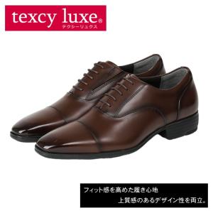 【専用出品】ＧＴ３様　革靴２足(ブラウン＆ブラック) texcy luxe テクシーリュクス アシックス商事 本革 革靴 ビジネス