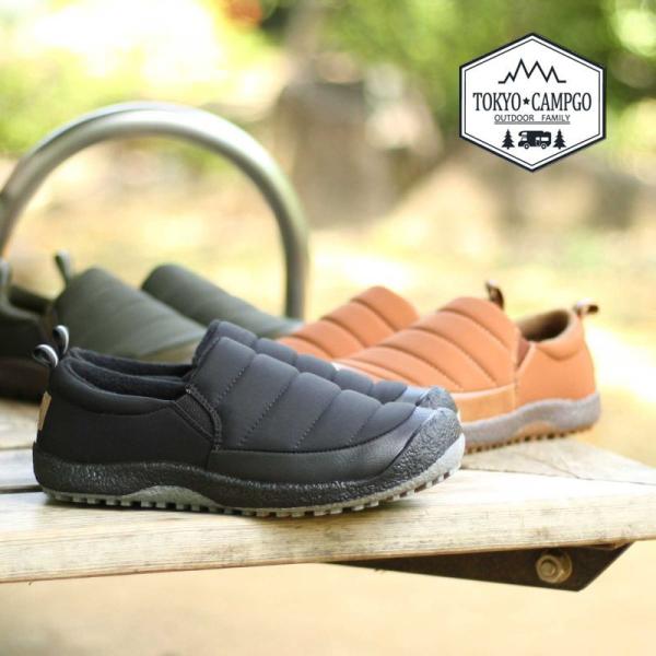 レディース スニーカー スリッポン TOKYO☆CAMPGO トーキョーキャンプゴー キルティング ...