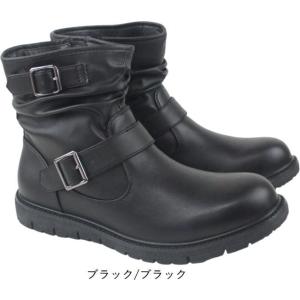 エンジニア ブーツ メンズ 防水 防滑 雨 レ...の詳細画像1