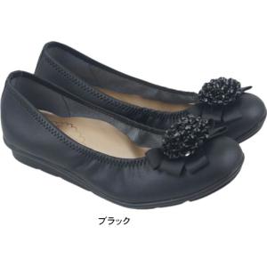 パンプス レディース 痛くない 歩きやすい ロ...の詳細画像1