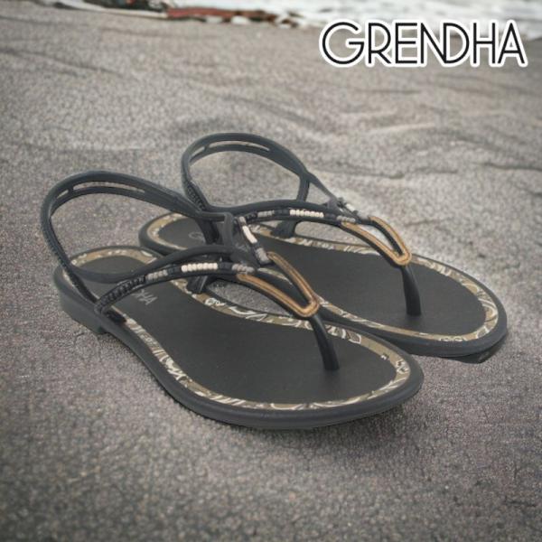 GRENDHA グレンダ CACAU LIVRE ビーチサンダル レディース フラット ぺたんこソー...
