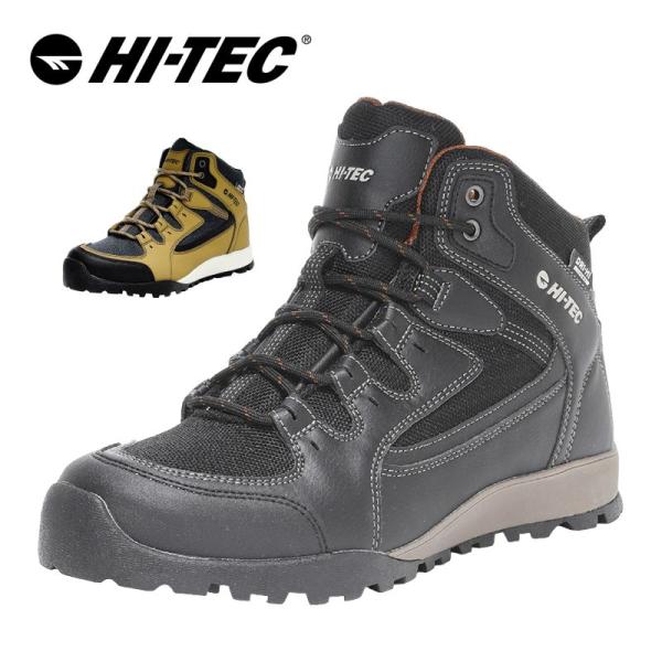 トレッキングシューズ メンズ アウトドアシューズ ハイカット ミッドカット 防水設計 防滑 ハイキン...