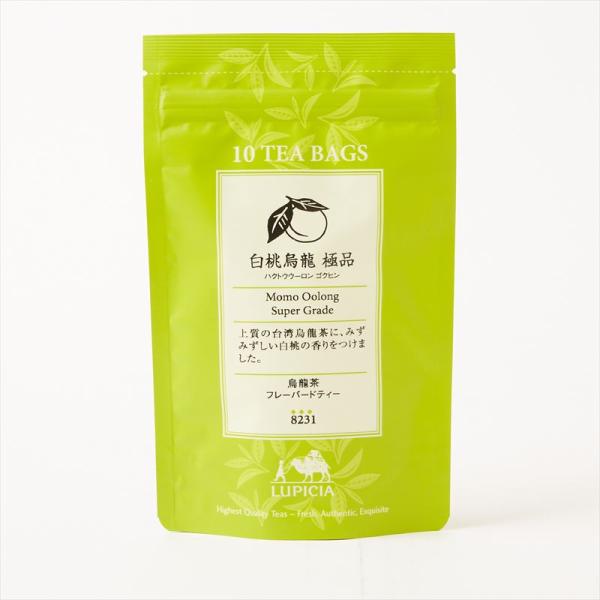 ルピシア 白桃烏龍 極品 10個入 ティーバッグ カフェインレス LUPICIA  スリランカ茶 紅...
