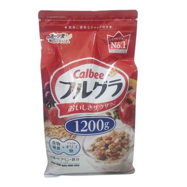 フルグラ カルビー フルーツグラノーラ 1200g シリアル モーニング 朝ごはん 低糖質 グラノラ...