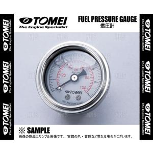 TOMEI 東名パワード FUEL PRESSURE GAUGE フューエルプレッシャーゲージ (燃圧計) 0〜7kg/cm2 0〜100psi (185112