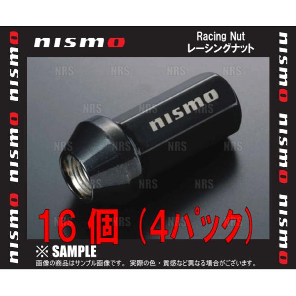 NISMO ニスモ レーシングナット (ロング) M14xP1.5 16個セット (4個 x 4パッ...