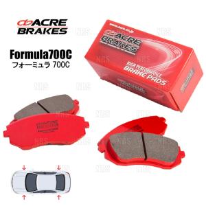 ACRE アクレ フォーミュラ 700C (前後セット) MR2 AW11 84/6〜89/12 (076/129-F700C