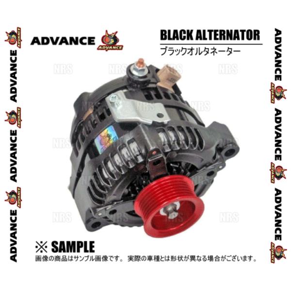 ADVANCE アドバンス ブラックオルタネーター カプチーノ EA11R F6A (KB-F6A-...