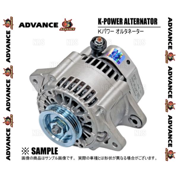ADVANCE アドバンス K-POWER Kパワー オルタネーター プレオ RA1/RA2/RV1...