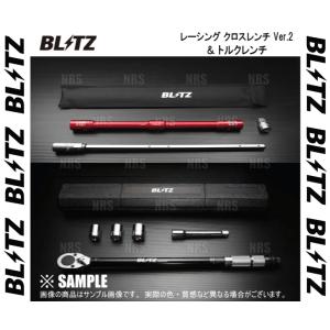 BLITZ ブリッツ レーシング クロスレンチ Ver.2 ＆ トルクレンチ 1/2インチ 17mm/19mm/21mm メンテナンス 2点セット (13930/13968