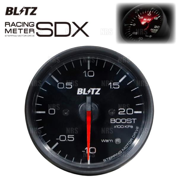 BLITZ ブリッツ RACING METER レーシングメーターSDX φ60 BOOST/ブース...