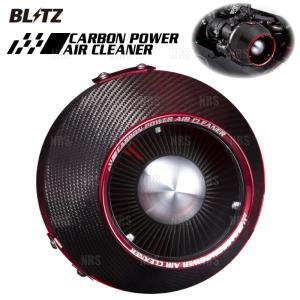 BLITZ ブリッツ カーボンパワーエアクリーナー エルグランド E51/NE51/ME51 VQ35DE/VQ25DE 2002/5〜2010/8 (35038