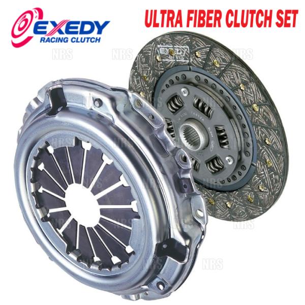 EXEDY エクセディ ウルトラファイバー クラッチセット ランサーエボリューション7/8/9 CT...