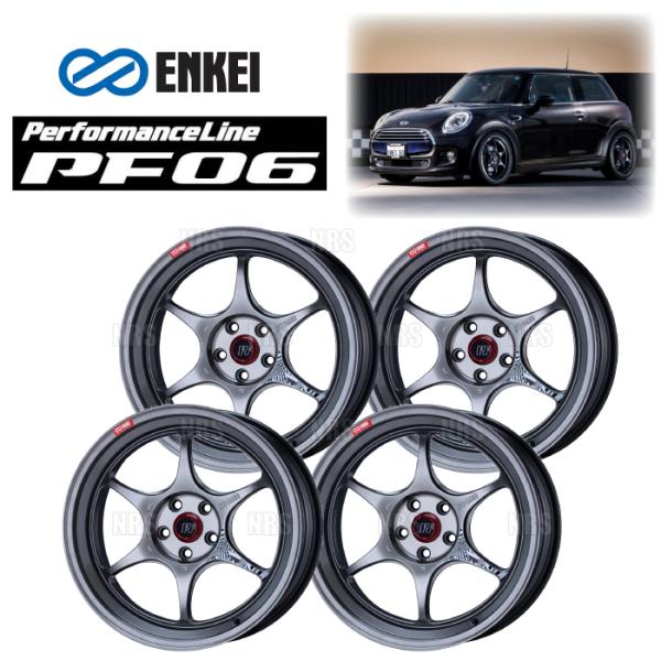 ENKEI エンケイ PF06 (HSB ハイパーシルバー/リアフェイス) 10.0J x 19イン...