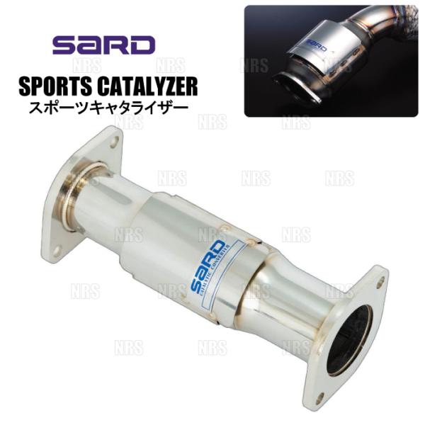 SARD サード スポーツキャタライザー カローラ レビン/スプリンター トレノ AE111 4A-...