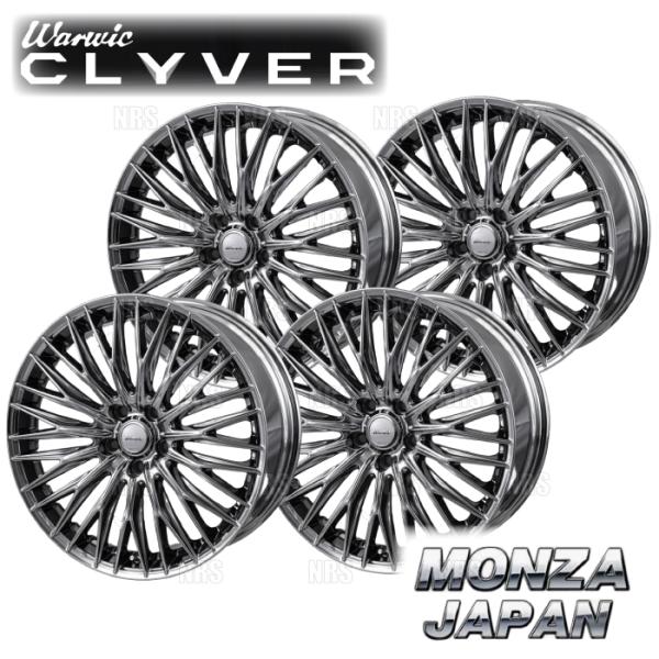 MONZA モンツァ WARWIC CLYVER (4本セット) 8.5J x 21 インセット+4...