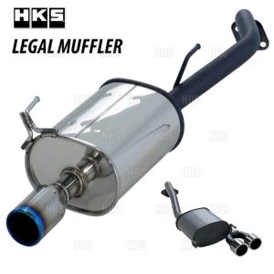 HKS エッチケーエス LEGAL MUFFLER リーガル マフラー ビート PP1 E07A