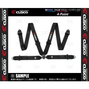 CUSCO クスコ レーシングハーネス 4-Point (4点式) ブラック (00B-CRH-N4BK｜abmstore5