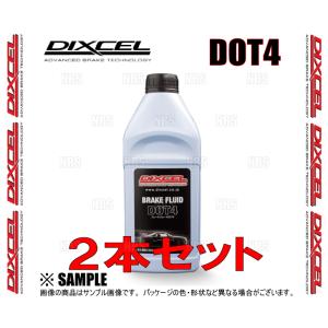 DIXCEL ディクセル ブレーキフルード DOT4 ブレーキフルード 1.0L 2本セット (BF410-01-2S｜abmstore5