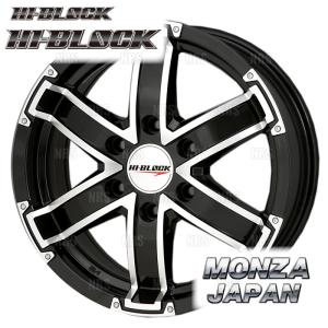 MONZA モンツァ HI-BLOCK (2本セット) 6.5J x 16 インセット+38 PCD139.7 6穴 ハイエース/レジアスエース他 (HIBLOCK-651638-2S｜abmstore7