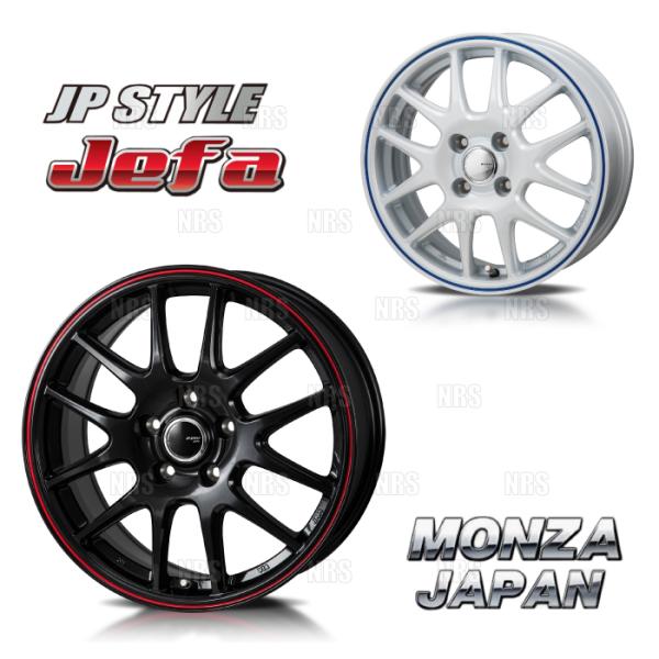 MONZA モンツァ JP STYLE Jefaジェファ(4本セット) 7.5J x 18 インセッ...