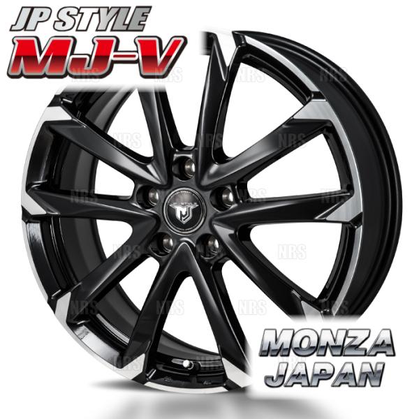 MONZA モンツァ JP STYLE MJ-V (4本セット) 7.5Jx18 インセット+38 ...