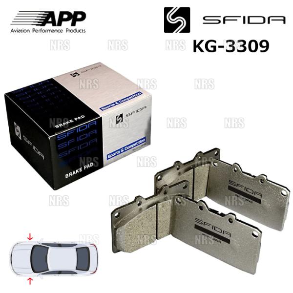 APP エーピーピー SFIDA KG-3309 (フロント) マツダスピード アクセラ BK3P/...