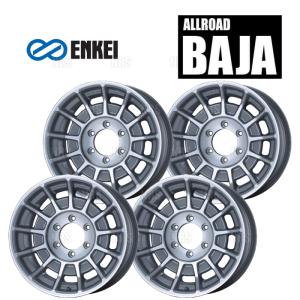 ENKEI（エンケイ） BAJA (M/S マシニングシルバー) 8.0J x 17インチ +