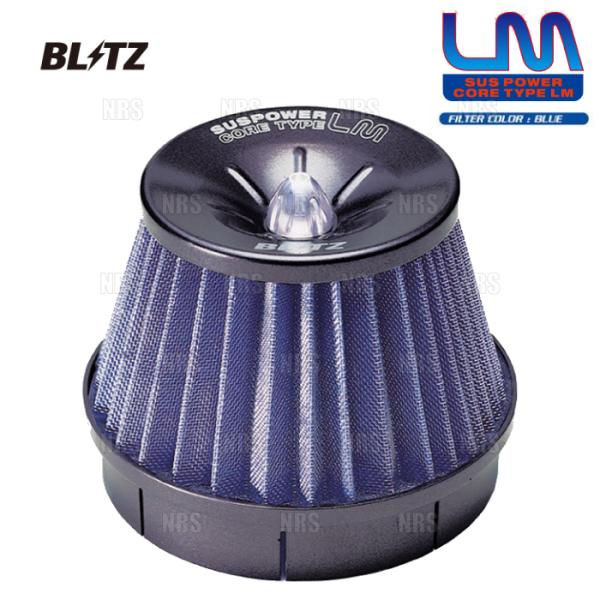 BLITZ ブリッツ サスパワー コアタイプLM (ブルー) カローラ フィールダー ZZE123G...