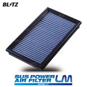BLITZ ブリッツ サスパワー エアフィルターLM (WS-731B ) フレアワゴン カスタムスタイル MM54S R06A-WA05A (ターボ) 2023/12〜 (59622｜abmstore