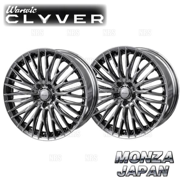 MONZA モンツァ WARWIC CLYVER (2本セット) 8.5J x 20 インセット+4...