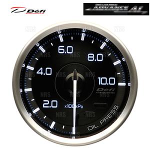 Defi デフィ アドバンスA1 φ60 油圧計/オイルプレス 0kPa〜1000kPa