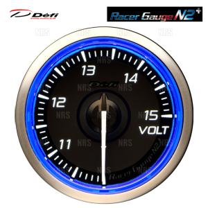 Defi（デフィ） レーサーゲージN2+ (φ52/ブルー) 圧力計 (油圧計/燃圧