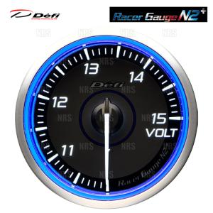 Defi（デフィ） Defi Racer Gauge N2 Plus DF19401 Φ52 電圧計 10〜15V