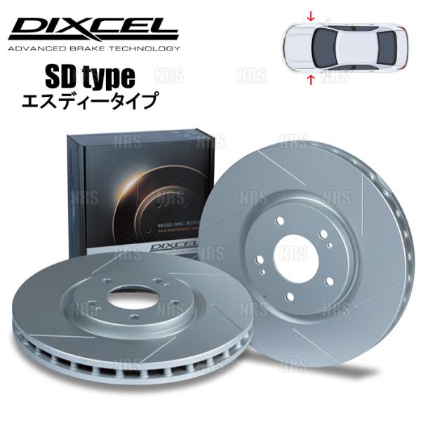 DIXCEL ディクセル SD type ローター (フロント) パルサー GTI-R N14/RN...