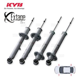 KYB カヤバ EXTAGE エクステージ ショック (前後セット) クラウン アスリート GRS200/GRS204 4GR-FSE/2GR-FSE 08/2〜 FR車 (E-E91629163