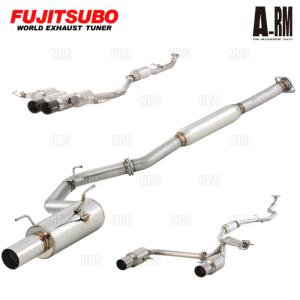 パーツ ZN6 86\BRZ FUJITSUBO AUTHORIZE R Type S Fujitsubo Authorize R Type-S Exhaust For 86, FR-S & BRZ
