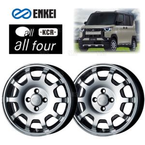 ENKEI（エンケイ） all four KCR (パールホワイト) 5.0J x 15インチ +