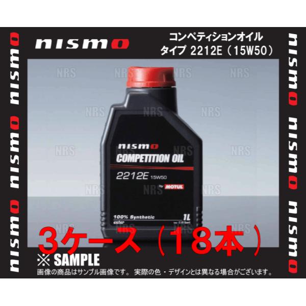 NISMO ニスモ コンペティションオイル タイプ 2212E (15W50) 18L 1L ｘ 1...